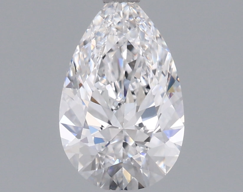 0.97 Carat Pear Shaped, Ideal Cut, D Color, VVS1 Clarity, IGI Certified Lab Grown Diamond