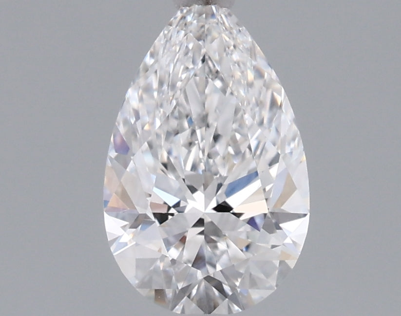 0.93 Carat Pear Shaped, Ideal Cut, D Color, VVS1 Clarity, IGI Certified Lab Grown Diamond