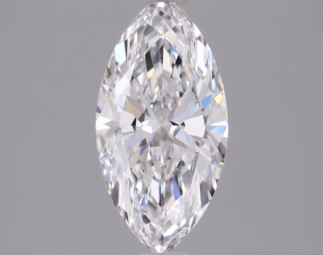 0.94 Carat Marquise Shaped, Excellent Cut, D Color, VVS1 Clarity, IGI Certified Lab Grown Diamond