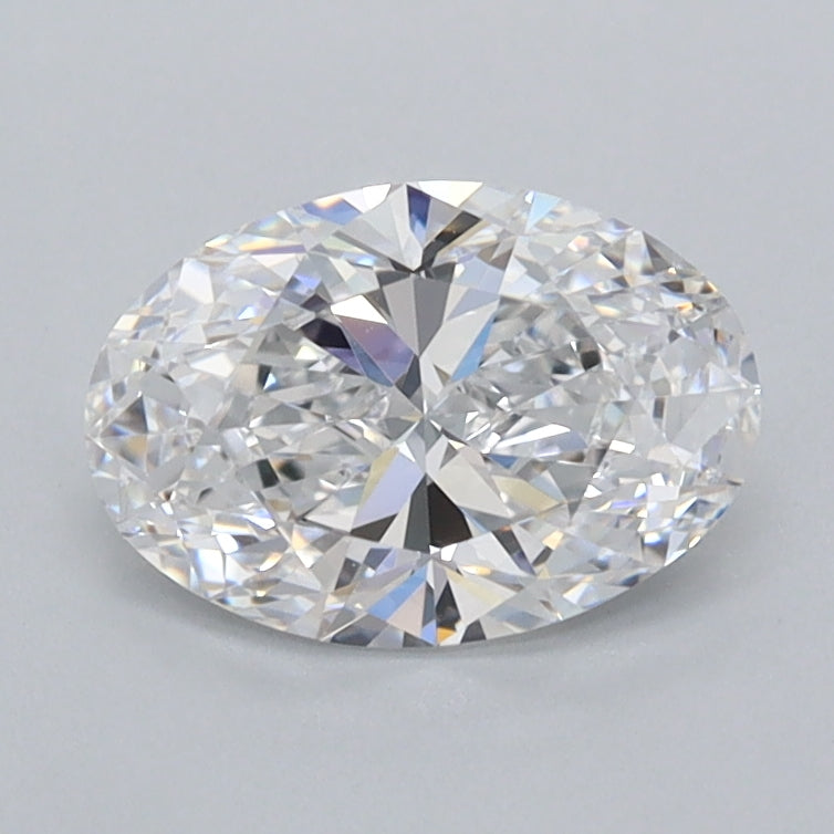 1.02 Carat Oval Shaped, Ideal Cut, D Color, VVS1 Clarity, IGI Certified Lab Grown Diamond
