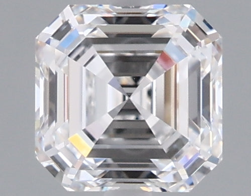 1.03 Carat Asscher Shaped, Ideal Cut, D Color, VVS1 Clarity, IGI Certified Lab Grown Diamond