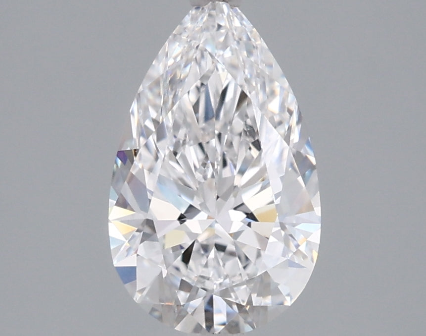 1.56 Carat Pear Shaped, Ideal Cut, D Color, VVS1 Clarity, IGI Certified Lab Grown Diamond