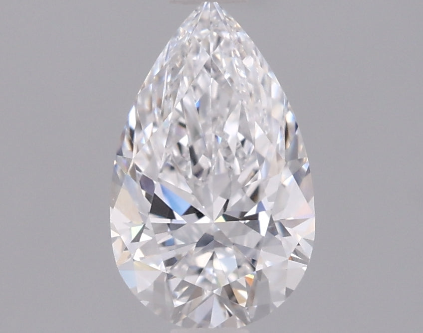 1.01 Carat Pear Shaped, Excellent Cut, D Color, VVS2 Clarity, IGI Certified Lab Grown Diamond