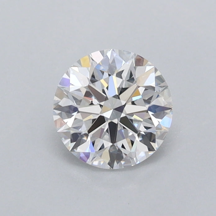 0.55 Carat Round Shaped, Excellent Cut, D Color, VVS1 Clarity, IGI Certified Lab Grown Diamond