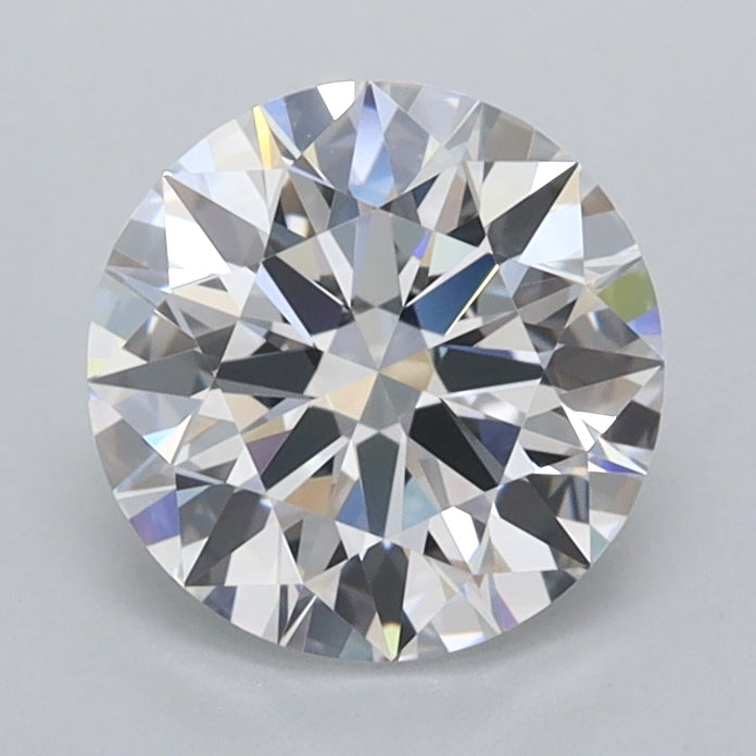 1.52 Carat Round Shaped, Ideal Cut, D Color, FL Clarity, IGI Certified Lab Grown Diamond