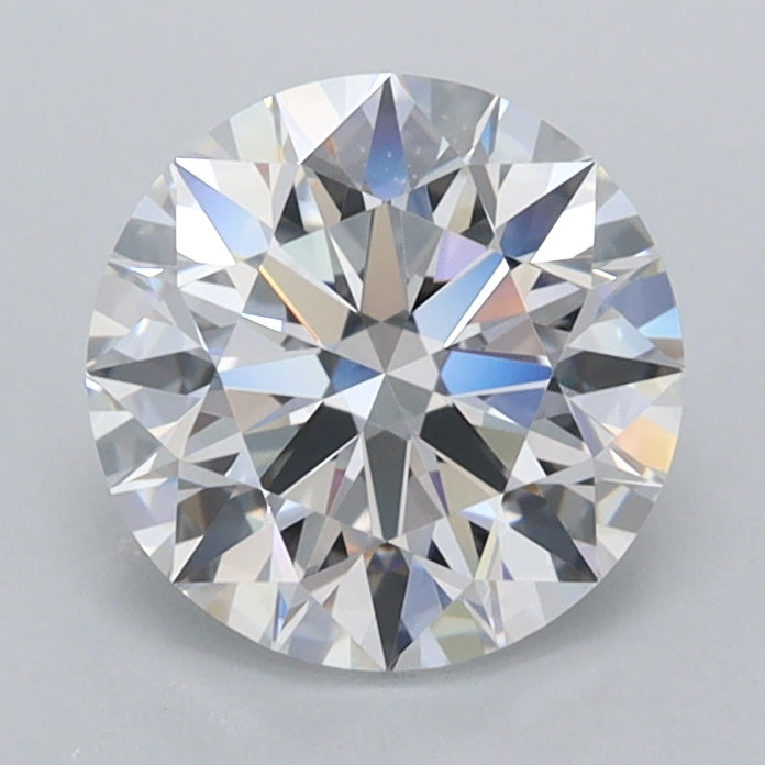 1.53 Carat Round Shaped, Ideal Cut, D Color, FL Clarity, IGI Certified Lab Grown Diamond