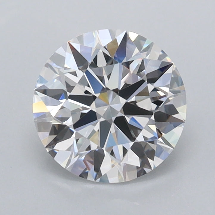 1.56 Carat Round Shaped, Ideal Cut, D Color, FL Clarity, IGI Certified Lab Grown Diamond