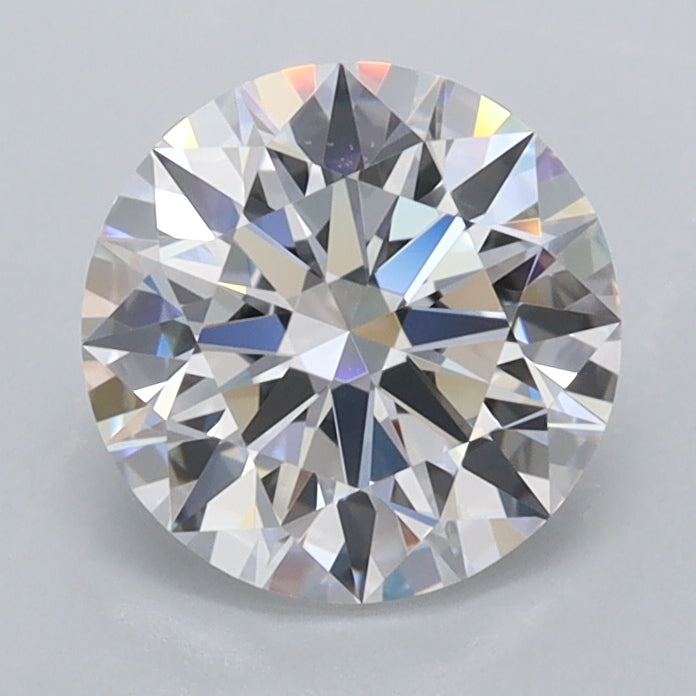 1.51 Carat Round Shaped, Ideal Cut, D Color, FL Clarity, IGI Certified Lab Grown Diamond