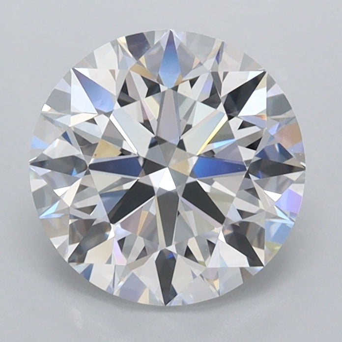 1.69 Carat Round Shaped, Ideal Cut, D Color, FL Clarity, IGI Certified Lab Grown Diamond