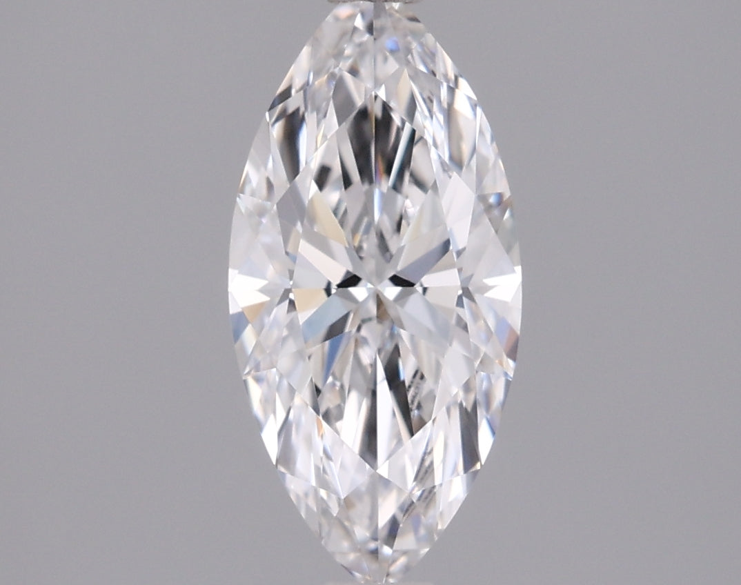 0.92 Carat Marquise Shaped, Ideal Cut, D Color, VVS1 Clarity, IGI Certified Lab Grown Diamond
