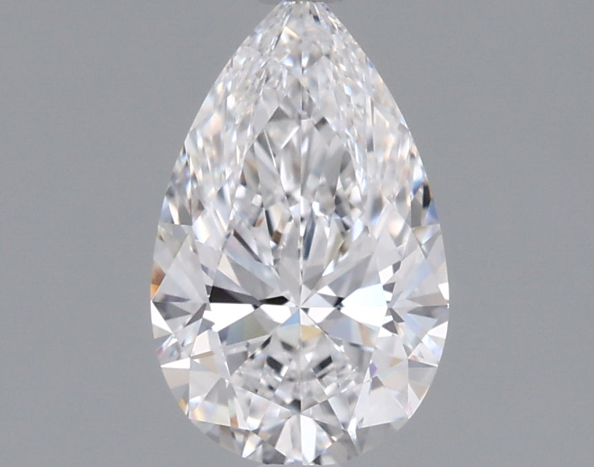 0.99 Carat Pear Shaped, Ideal Cut, D Color, FL Clarity, IGI Certified Lab Grown Diamond