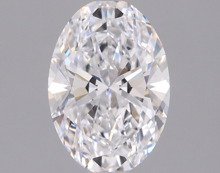 1.05 Carat Oval Shaped, Ideal Cut, D Color, FL Clarity, IGI Certified Lab Grown Diamond