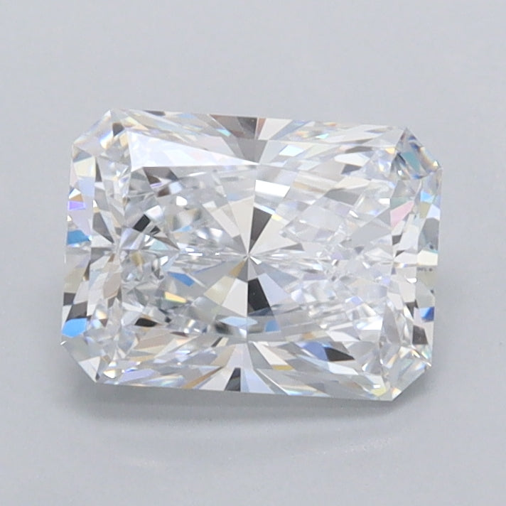 1.04 Carat Radiant Shaped, Excellent Cut, D Color, FL Clarity, IGI Certified Lab Grown Diamond