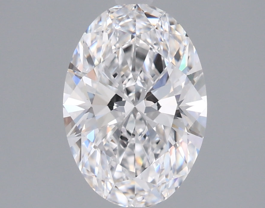 1.34 Carat Oval Shaped, Ideal Cut, D Color, VVS1 Clarity, IGI Certified Lab Grown Diamond