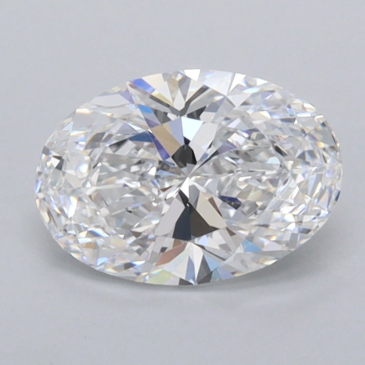 1.03 Carat Oval Shaped, Ideal Cut, D Color, VVS1 Clarity, IGI Certified Lab Grown Diamond