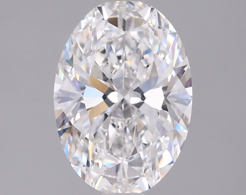 1.50 Carat Oval Shaped, Ideal Cut, D Color, VVS1 Clarity, IGI Certified Lab Grown Diamond