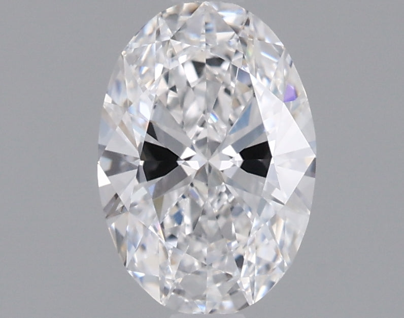0.89 Carat Oval Shaped, Ideal Cut, D Color, VVS1 Clarity, IGI Certified Lab Grown Diamond