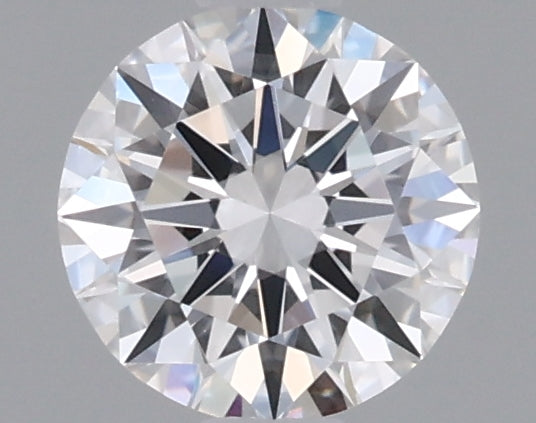 0.57 Carat Round Shaped, Excellent Cut, D Color, VVS2 Clarity, IGI Certified Lab Grown Diamond