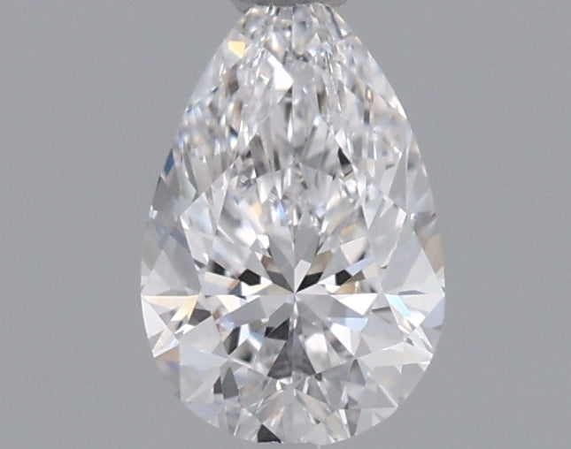 0.52 Carat Pear Shaped, Excellent Cut, D Color, VVS1 Clarity, IGI Certified Lab Grown Diamond