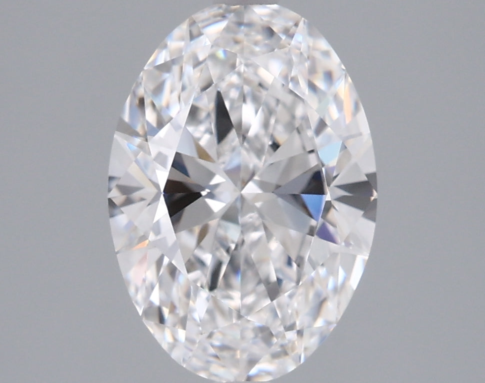 1.76 Carat Oval Shaped, Ideal Cut, D Color, VVS1 Clarity, IGI Certified Lab Grown Diamond