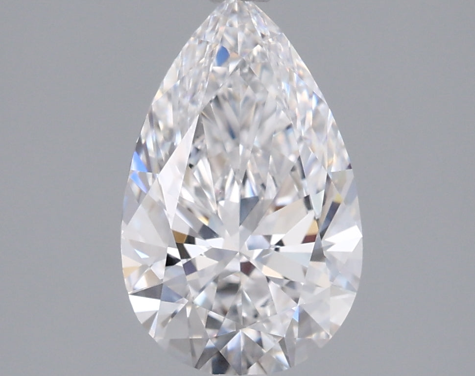 1.52 Carat Pear Shaped, Ideal Cut, D Color, VVS1 Clarity, IGI Certified Lab Grown Diamond