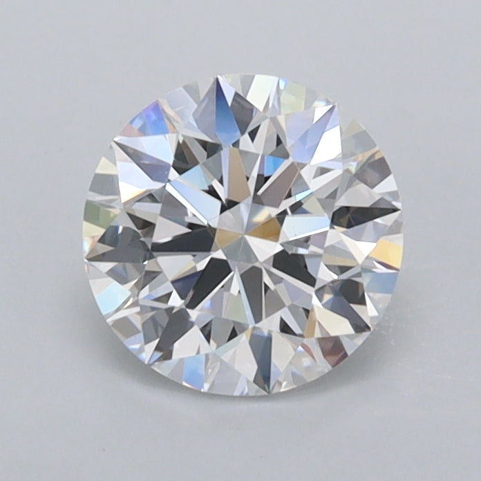 0.95 Carat Round Shaped, Ideal Cut, D Color, VVS2 Clarity, IGI Certified Lab Grown Diamond