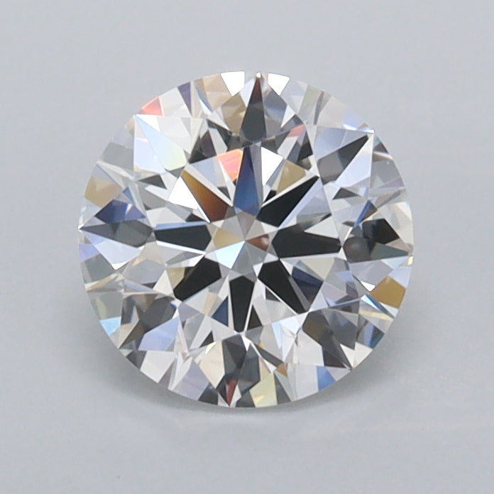 0.97 Carat Round Shaped, Ideal Cut, D Color, VVS2 Clarity, IGI Certified Lab Grown Diamond