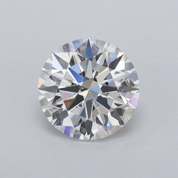 0.58 Carat Round Shaped, Ideal Cut, D Color, IF Clarity, IGI Certified Lab Grown Diamond