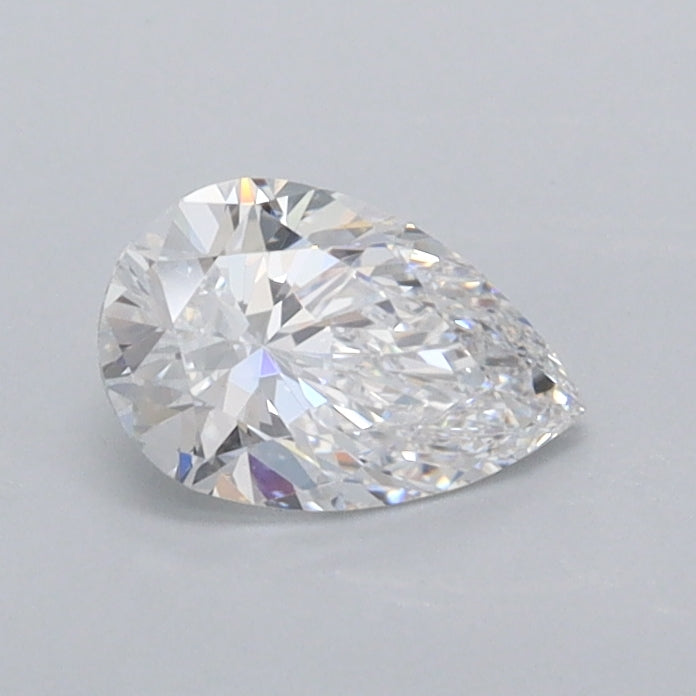 0.51 Carat Pear Shaped, Excellent Cut, D Color, VVS1 Clarity, IGI Certified Lab Grown Diamond