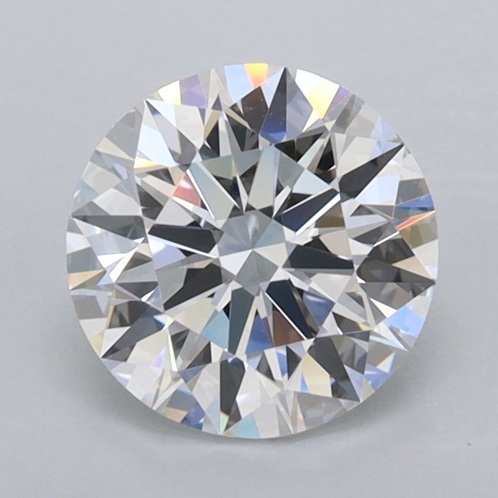 1.47 Carat Round Shaped, Ideal Cut, D Color, IF Clarity, IGI Certified Lab Grown Diamond