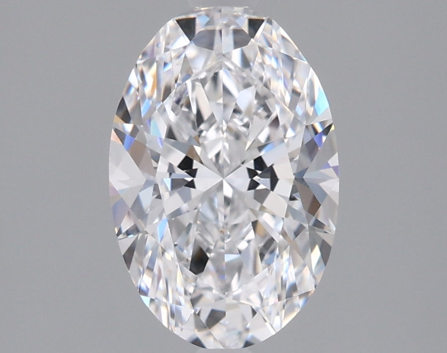 1.57 Carat Oval Shaped, Excellent Cut, D Color, VVS2 Clarity, IGI Certified Lab Grown Diamond