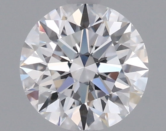 0.59 Carat Round Shaped, Ideal Cut, D Color, VVS2 Clarity, IGI Certified Lab Grown Diamond