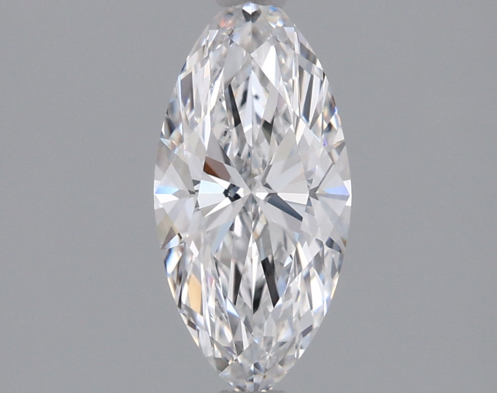 0.94 Carat Marquise Shaped, Ideal Cut, D Color, VVS1 Clarity, IGI Certified Lab Grown Diamond