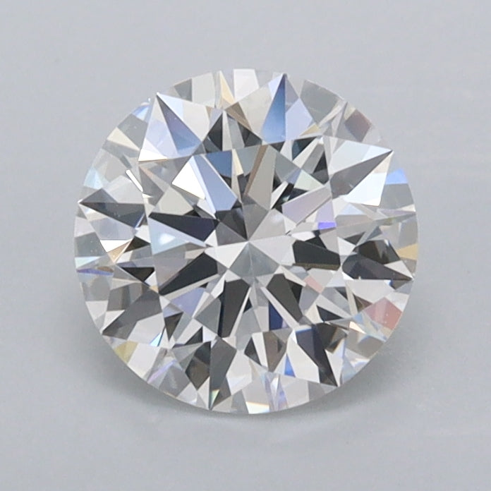 1.07 Carat Round Shaped, Ideal Cut, D Color, FL Clarity, IGI Certified Lab Grown Diamond