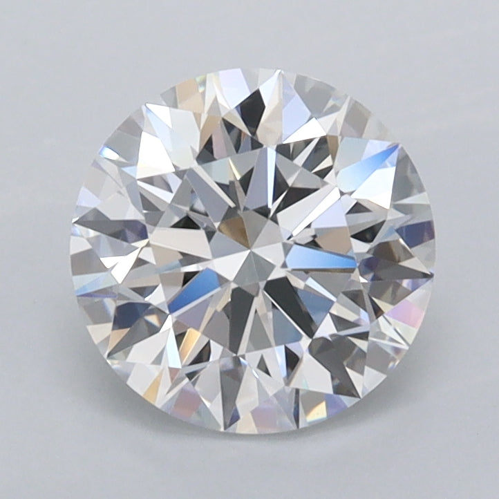 1.30 Carat Round Shaped, Ideal Cut, D Color, FL Clarity, IGI Certified Lab Grown Diamond