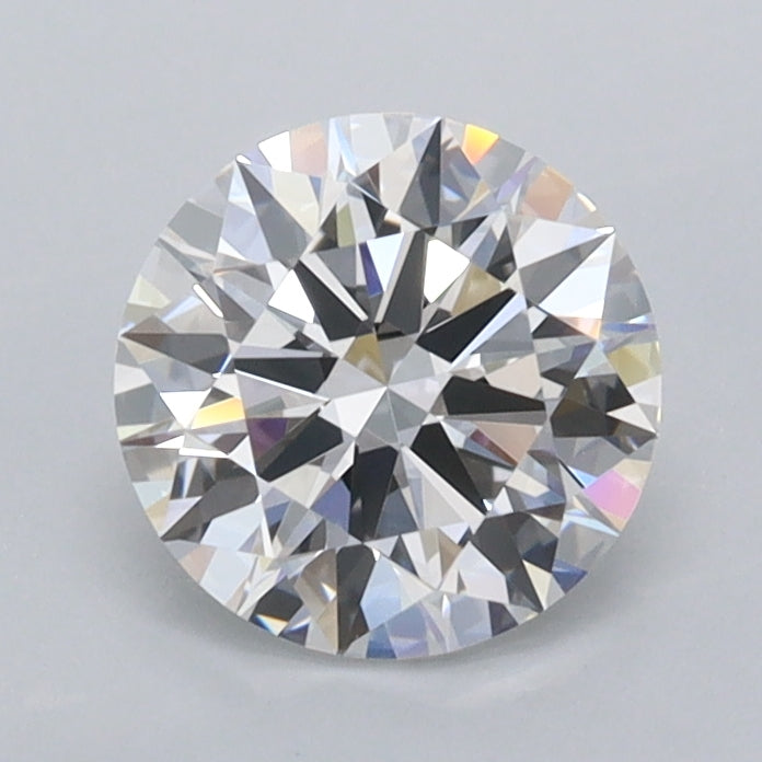 1.09 Carat Round Shaped, Ideal Cut, D Color, FL Clarity, IGI Certified Lab Grown Diamond