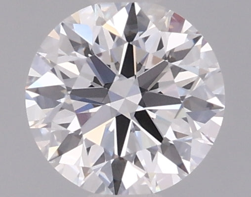 0.65 Carat Round Shaped, Ideal Cut, D Color, IF Clarity, IGI Certified Lab Grown Diamond