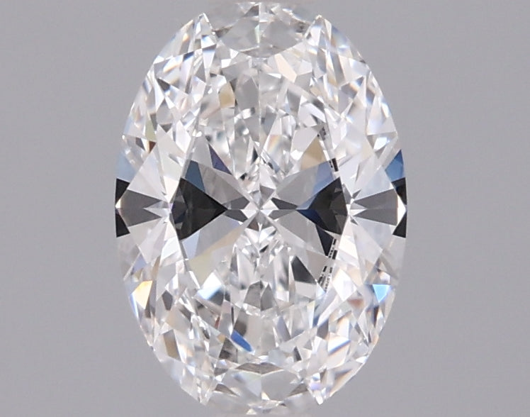 0.98 Carat Oval Shaped, Ideal Cut, D Color, IF Clarity, IGI Certified Lab Grown Diamond