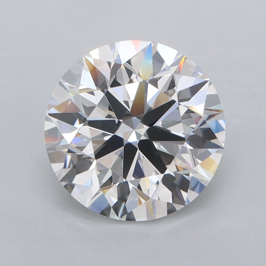 2.20 Carat Round Shaped, Ideal Cut, D Color, IF Clarity, IGI Certified Lab Grown Diamond
