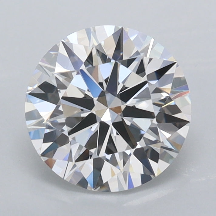 1.51 Carat Round Shaped, Ideal Cut, D Color, FL Clarity, IGI Certified Lab Grown Diamond