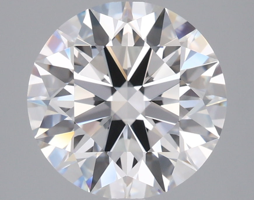 3.10 Carat Round Shaped, Ideal Cut, E Color, VVS1 Clarity, IGI Certified Lab Grown Diamond