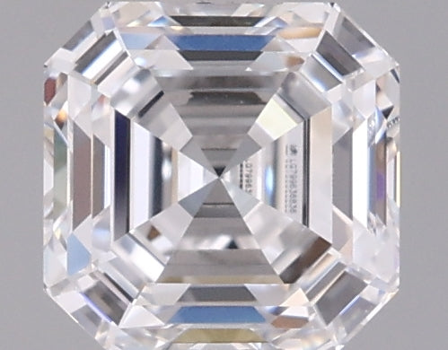 1.01 Carat Asscher Shaped, Ideal Cut, D Color, VVS1 Clarity, IGI Certified Lab Grown Diamond