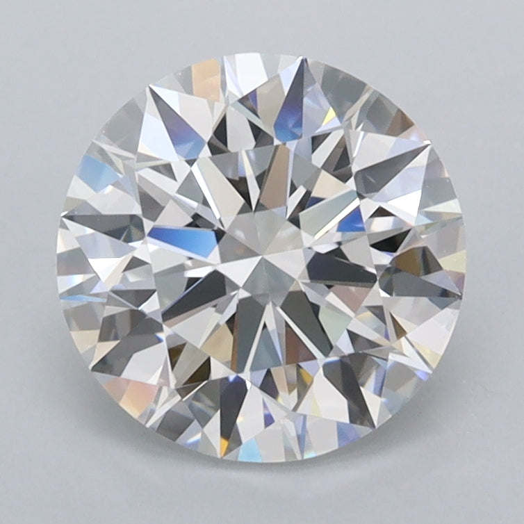 1.91 Carat Round Shaped, Ideal Cut, D Color, FL Clarity, IGI Certified Lab Grown Diamond