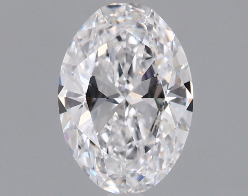 0.99 Carat Oval Shaped, Ideal Cut, D Color, VVS2 Clarity, IGI Certified Lab Grown Diamond