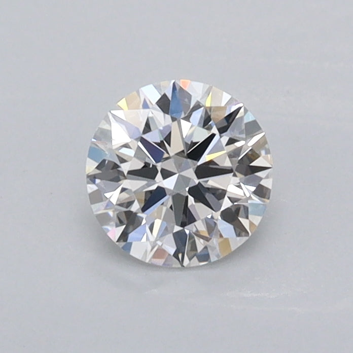 0.47 Carat Round Shaped, Ideal Cut, D Color, FL Clarity, IGI Certified Lab Grown Diamond