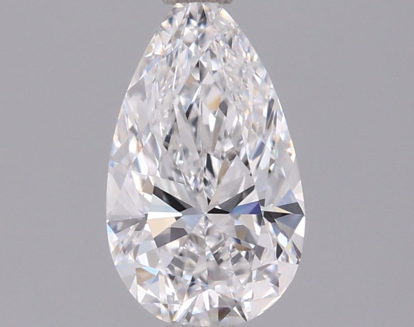 0.96 Carat Pear Shaped, Ideal Cut, D Color, VVS1 Clarity, IGI Certified Lab Grown Diamond