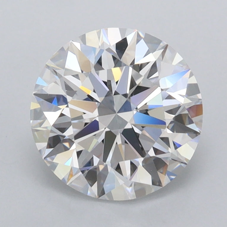 1.87 Carat Round Shaped, Ideal Cut, D Color, FL Clarity, IGI Certified Lab Grown Diamond