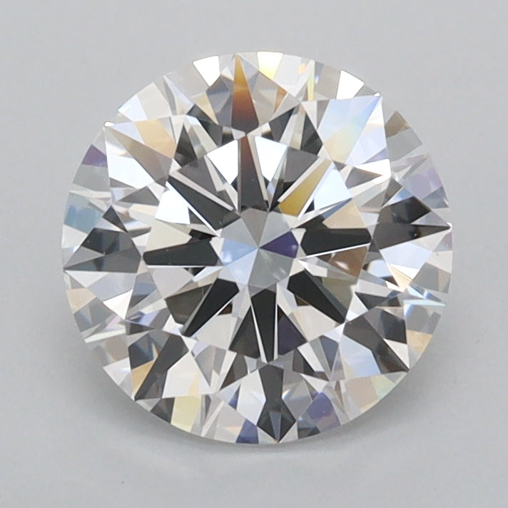1.51 Carat Round Shaped, Ideal Cut, D Color, FL Clarity, IGI Certified Lab Grown Diamond
