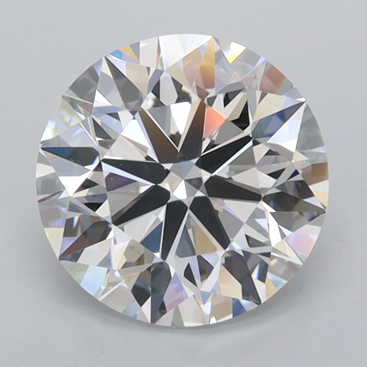 1.96 Carat Round Shaped, Ideal Cut, D Color, FL Clarity, IGI Certified Lab Grown Diamond