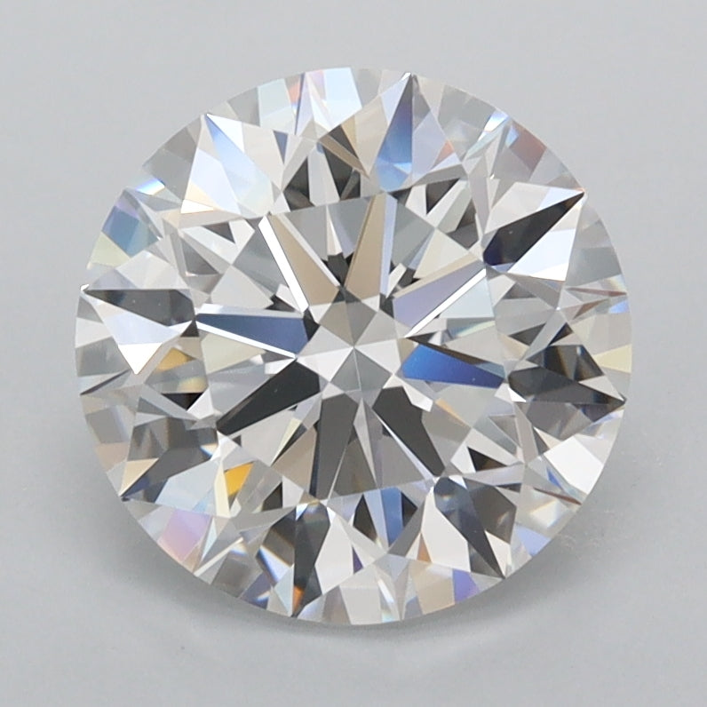 2.33 Carat Round Shaped, Ideal Cut, D Color, FL Clarity, IGI Certified Lab Grown Diamond